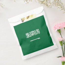 Bolsa De Papel Bandera de Arabia Saudita
