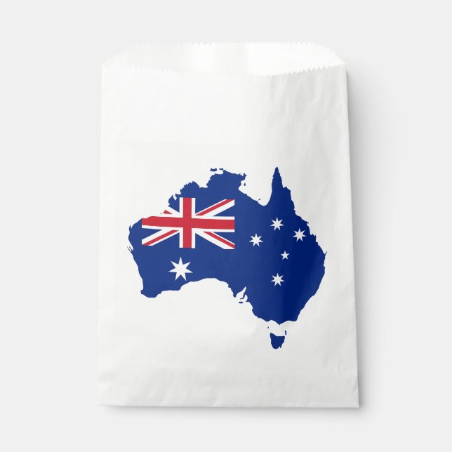 Bolsa De Papel Bandera de Australia (Anverso)