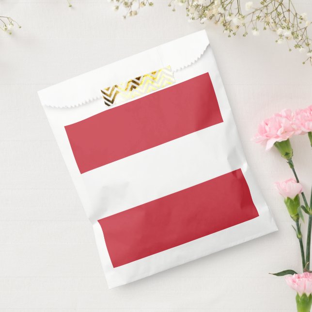 Bolsa De Papel Bandera de Austria (Sellado)