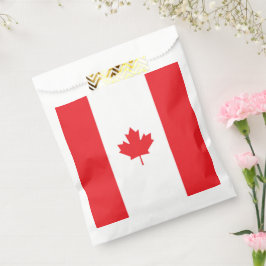 Bolsa De Papel Bandera de Canadá