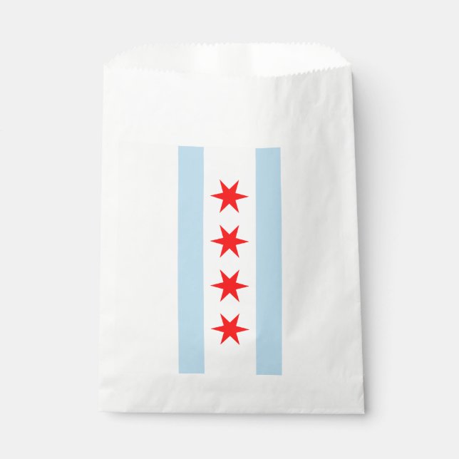 Bolsa De Papel Bandera de Chicago (Anverso)