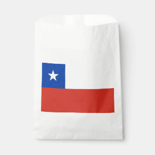 Bolsa De Papel Bandera de Chile