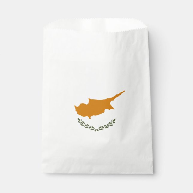 Bolsa De Papel Bandera de Chipre (Anverso)