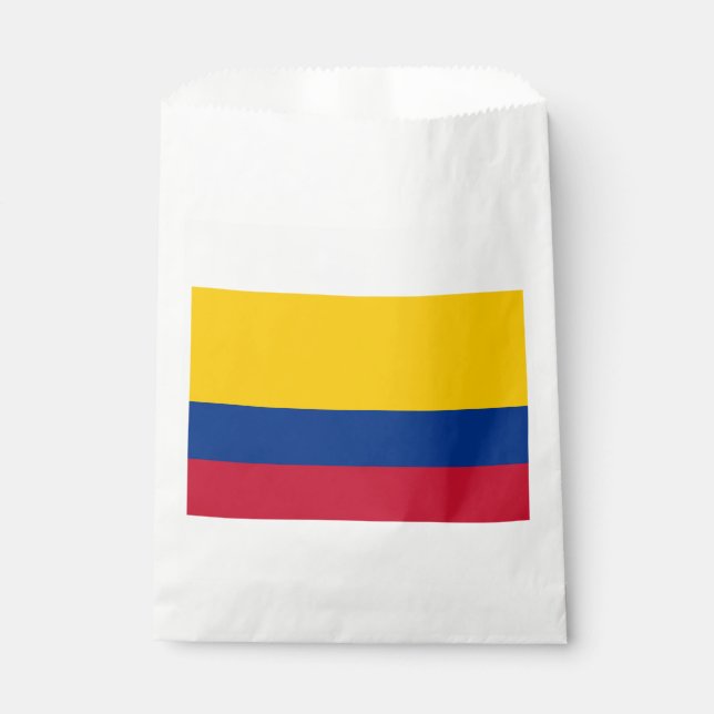 Bolsa De Papel Bandera de Colombia (Anverso)