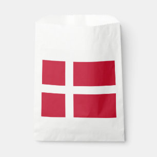 Bolsa De Papel Bandera de Dinamarca