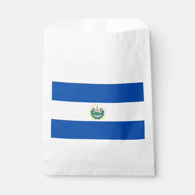 Bolsa De Papel Bandera de El Salvador (Anverso)