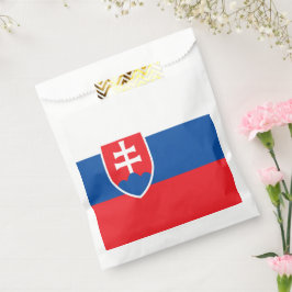 Bolsa De Papel Bandera de Eslovaquia