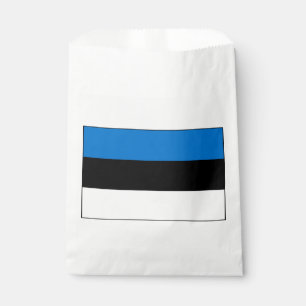 Bolsa De Papel Bandera de Estonia