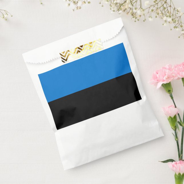 Bolsa De Papel Bandera de Estonia (Sellado)