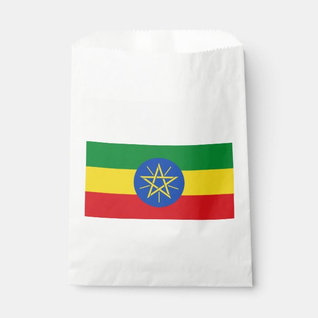 Bolsa De Papel Bandera de Etiopía (Anverso)