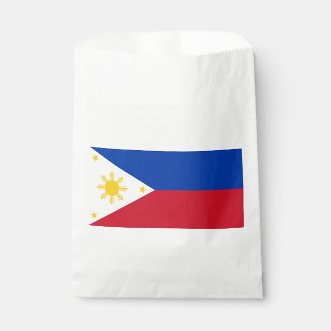 Bolsa De Papel Bandera de Filipinas (Anverso)