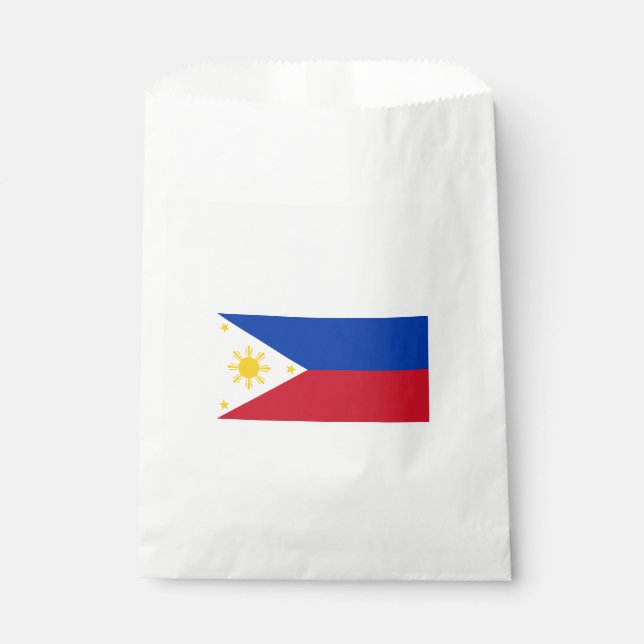 Bolsa De Papel Bandera de Filipinas (Anverso)