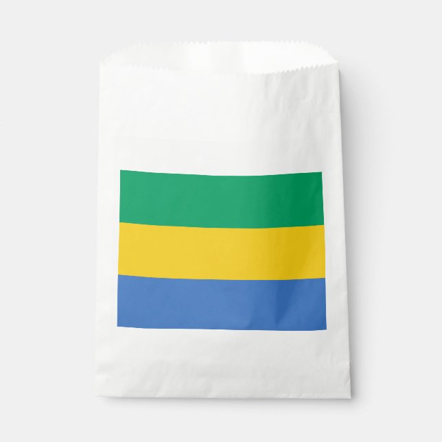 Bolsa De Papel Bandera de Gabón (Anverso)