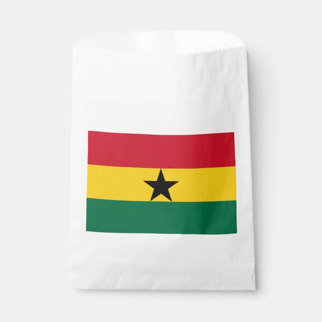 Bolsa De Papel Bandera de Ghana (Anverso)