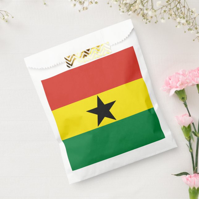 Bolsa De Papel bandera de Ghana (Sellado)