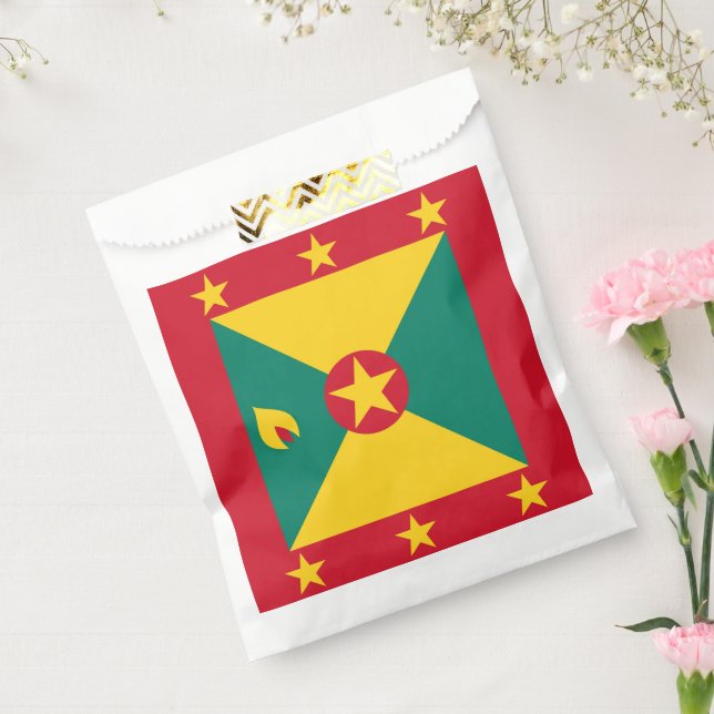 Bolsa De Papel Bandera de Granada (Sellado)
