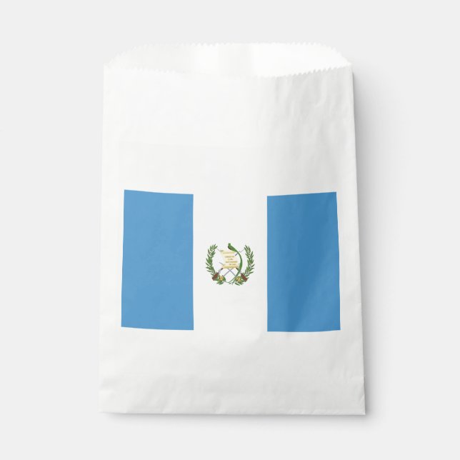 Bolsa De Papel Bandera de Guatemala (Anverso)