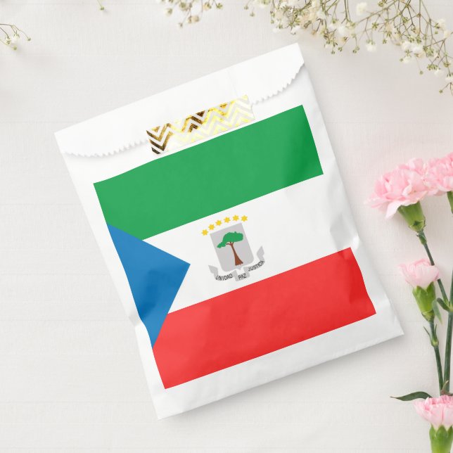 Bolsa De Papel bandera de Guinea Ecuatorial (Sellado)