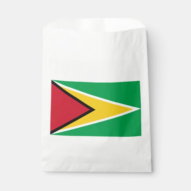 Bolsa De Papel Bandera de Guyana (Anverso)