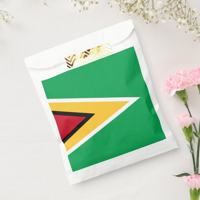 Bolsa De Papel Bandera de Guyana (Sellado)
