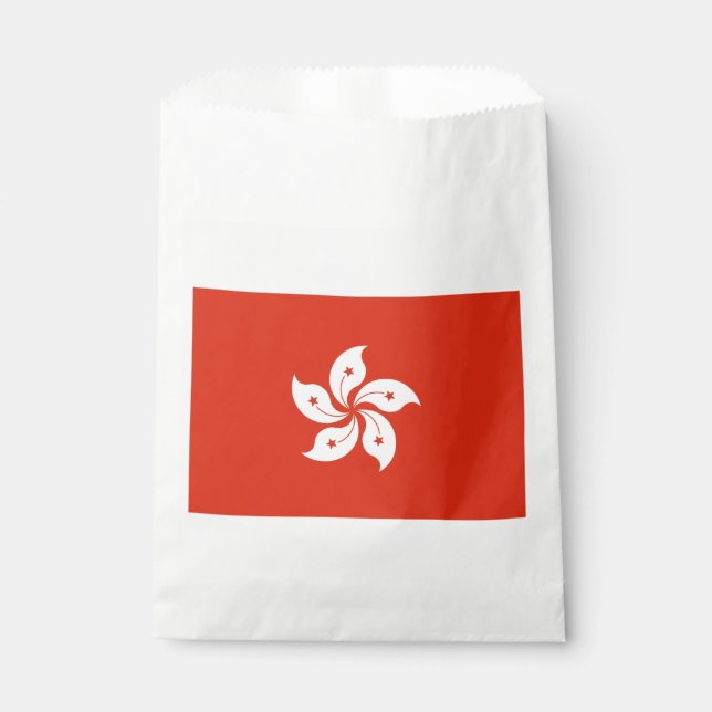 Bolsa De Papel Bandera de Hong Kong (Anverso)