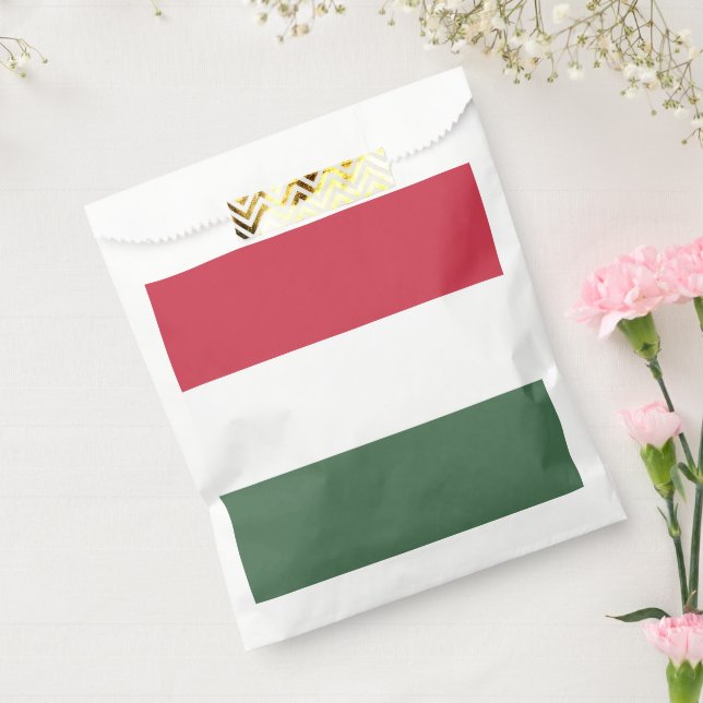 Bolsa De Papel Bandera de Hungría (Sellado)