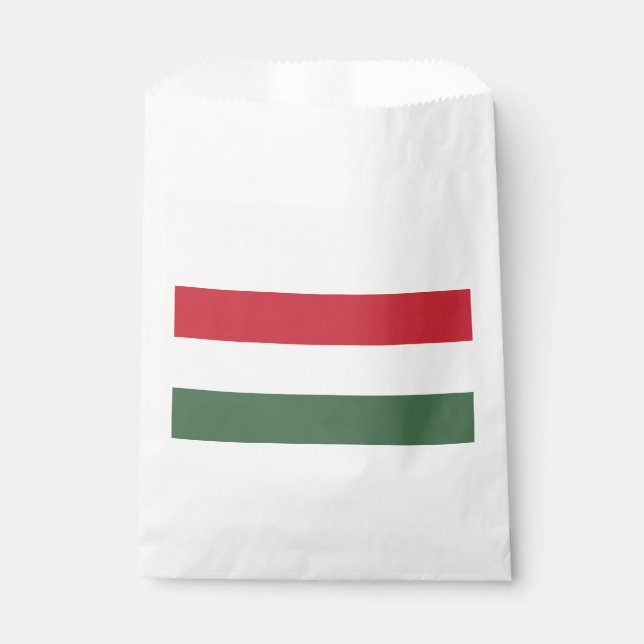 Bolsa De Papel Bandera de Hungría (Anverso)