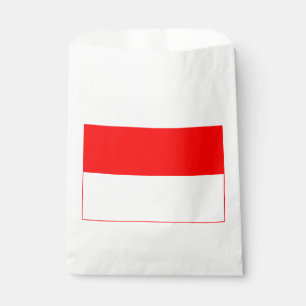 Bolsa De Papel Bandera de Indonesia