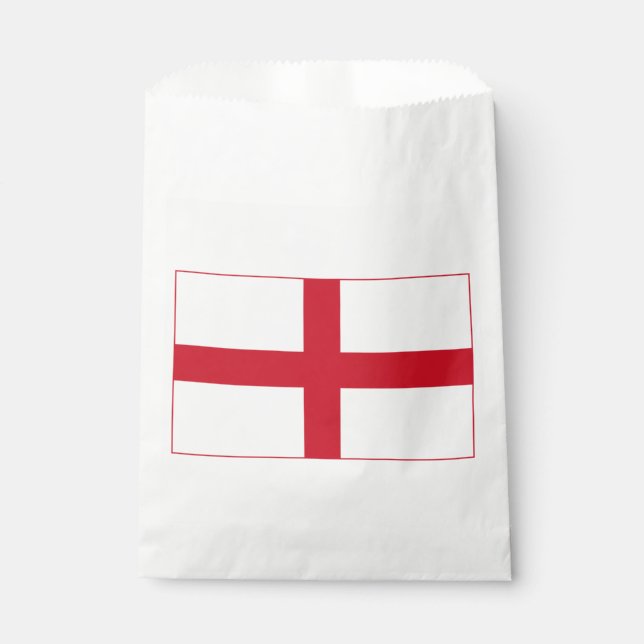 Bolsa De Papel Bandera de Inglaterra (Anverso)
