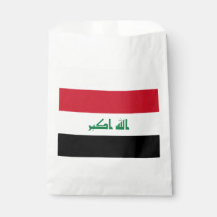 Bolsa De Papel Bandera de Irak