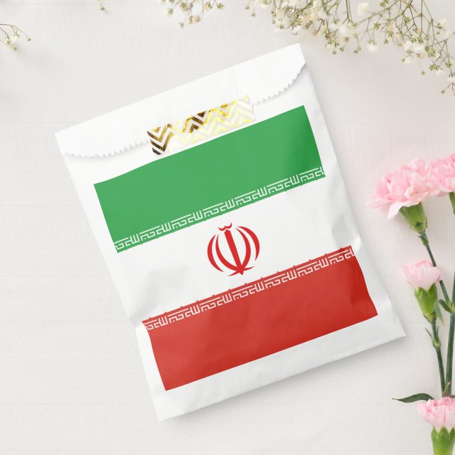 Bolsa De Papel Bandera de Irán (Sellado)