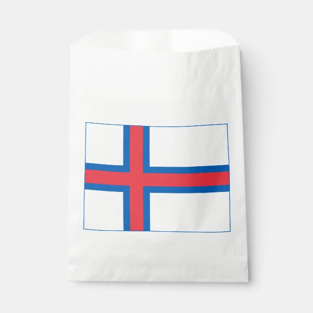Bolsa De Papel Bandera de Islas Feroe (Anverso)