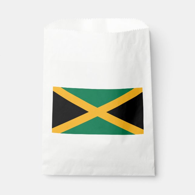 Bolsa De Papel Bandera de Jamaica (Anverso)