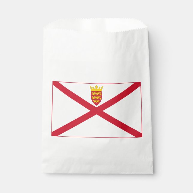 Bolsa De Papel Bandera de Jersey (Anverso)