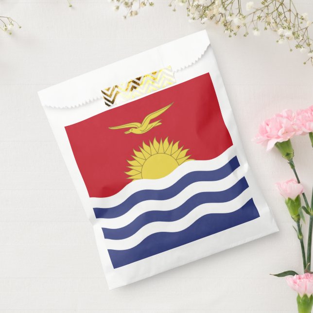 Bolsa De Papel Bandera de Kiribati (Sellado)
