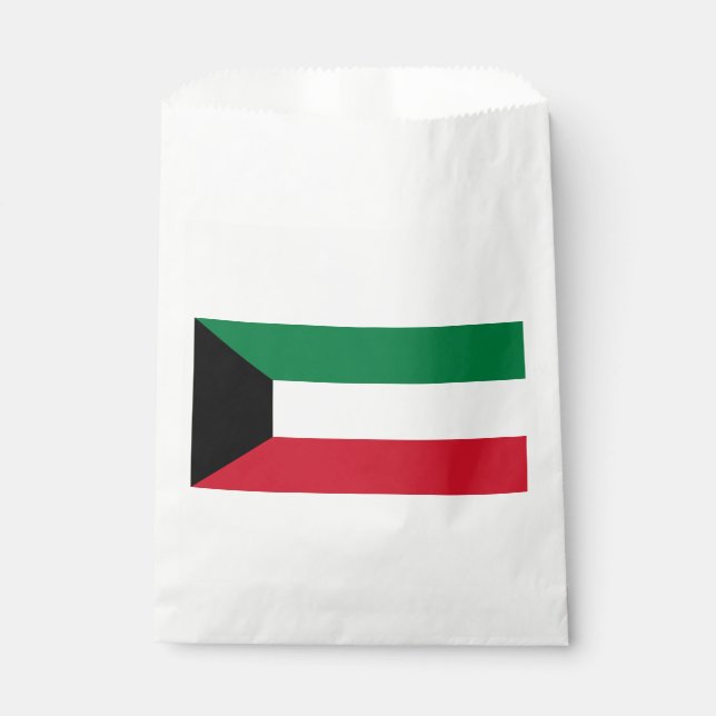 Bolsa De Papel Bandera de Kuwait (Anverso)