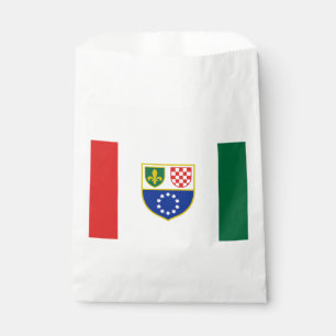Bolsa De Papel Bandera de la Federación de Bosnia-Herzegovina