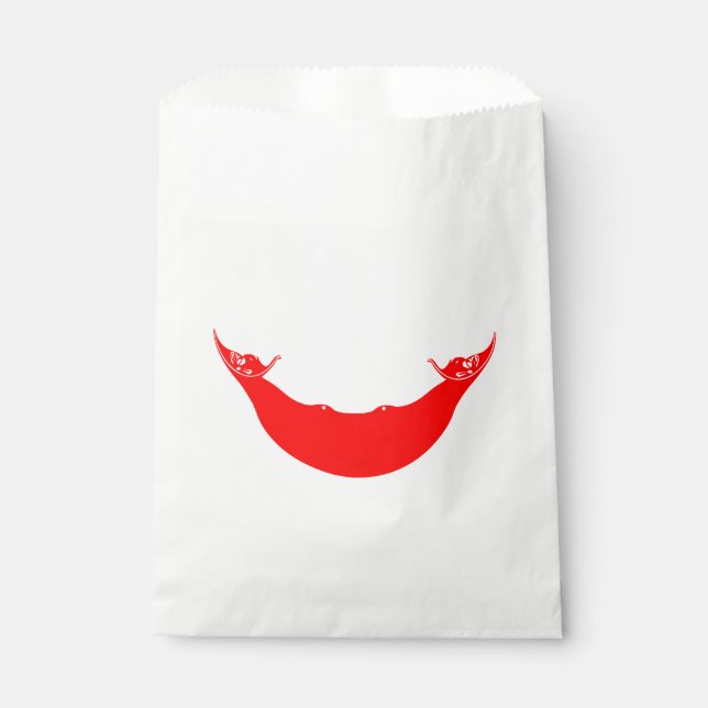 Bolsa De Papel Bandera de la Isla de Pascua (Anverso)