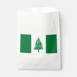 Bolsa De Papel Bandera de la Isla Norfolk