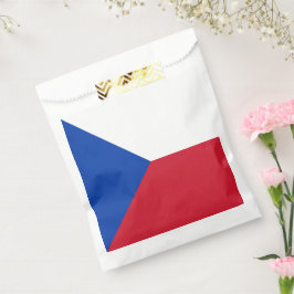 Bolsa De Papel Bandera de la República Checa