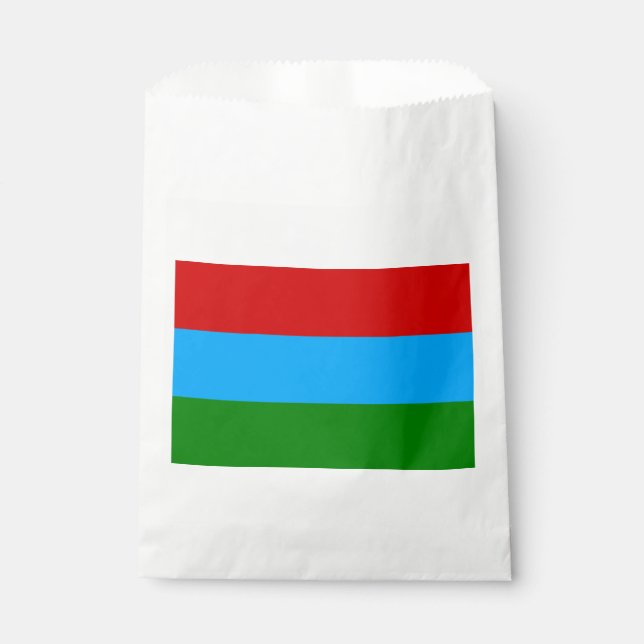 Bolsa De Papel Bandera de la República de Karelia (Anverso)