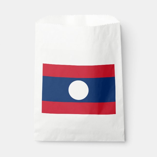 Bolsa De Papel Bandera de Laos (Anverso)