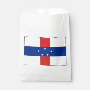 Bolsa De Papel Bandera de las Antillas Neerlandesas
