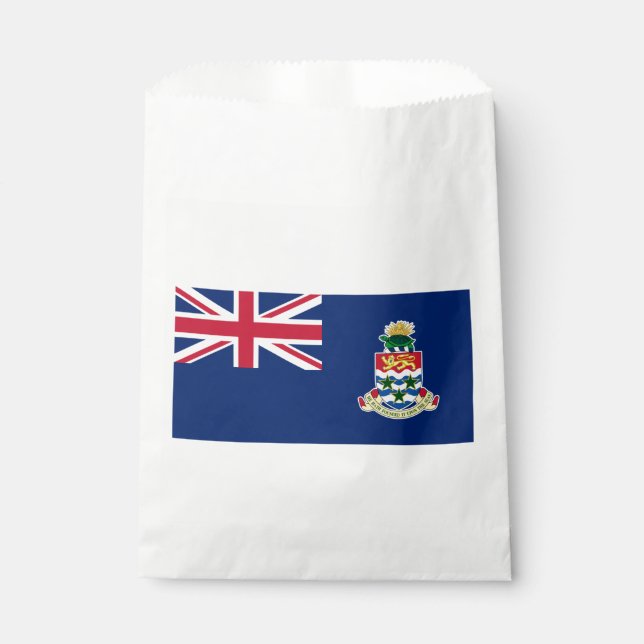 Bolsa De Papel Bandera de las Islas Caimán (Anverso)