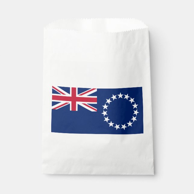 Bolsa De Papel Bandera de las Islas Cook (Anverso)