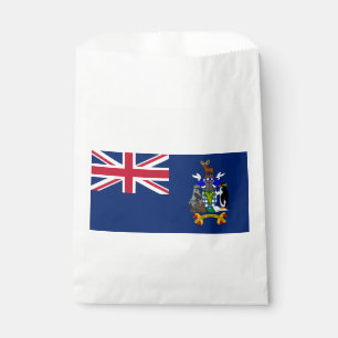 Bolsa De Papel Bandera de las Islas Georgias del Sur y Sandwich d