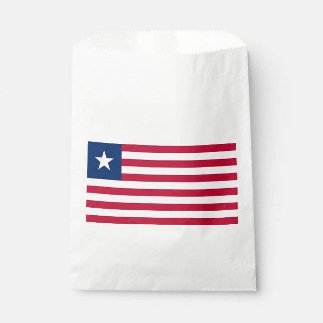Bolsa De Papel Bandera de Liberia (Anverso)