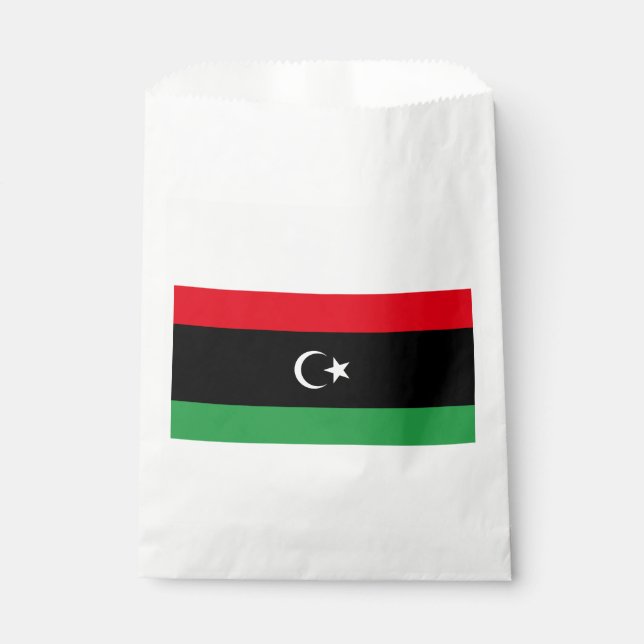 Bolsa De Papel Bandera de Libia (Anverso)
