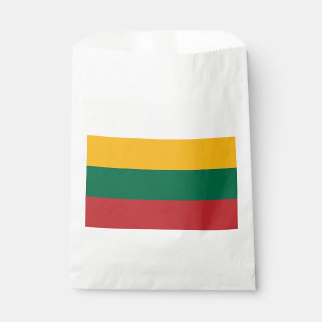 Bolsa De Papel Bandera de Lituania (Anverso)