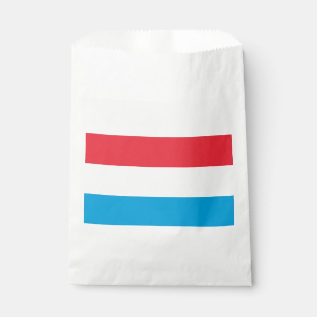 Bolsa De Papel Bandera de Luxemburgo (Anverso)